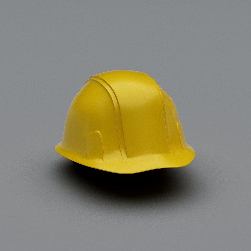 现代头盔-安全帽3D模型