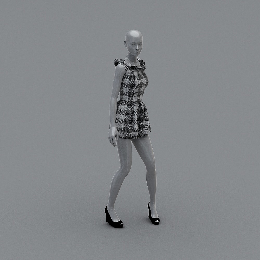 现代模特-服装女模特-6