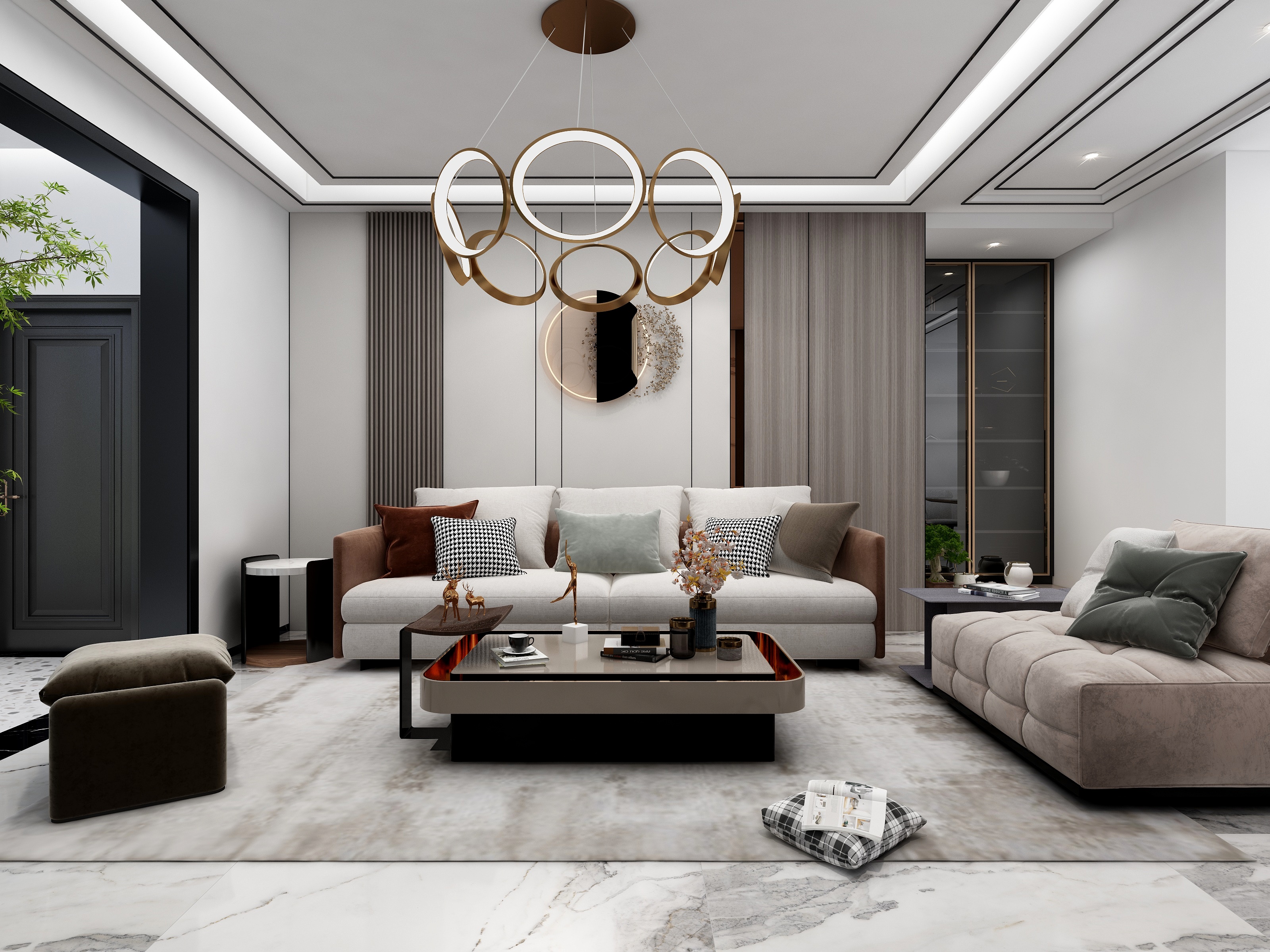 李泽文-安邦华城装修效果图