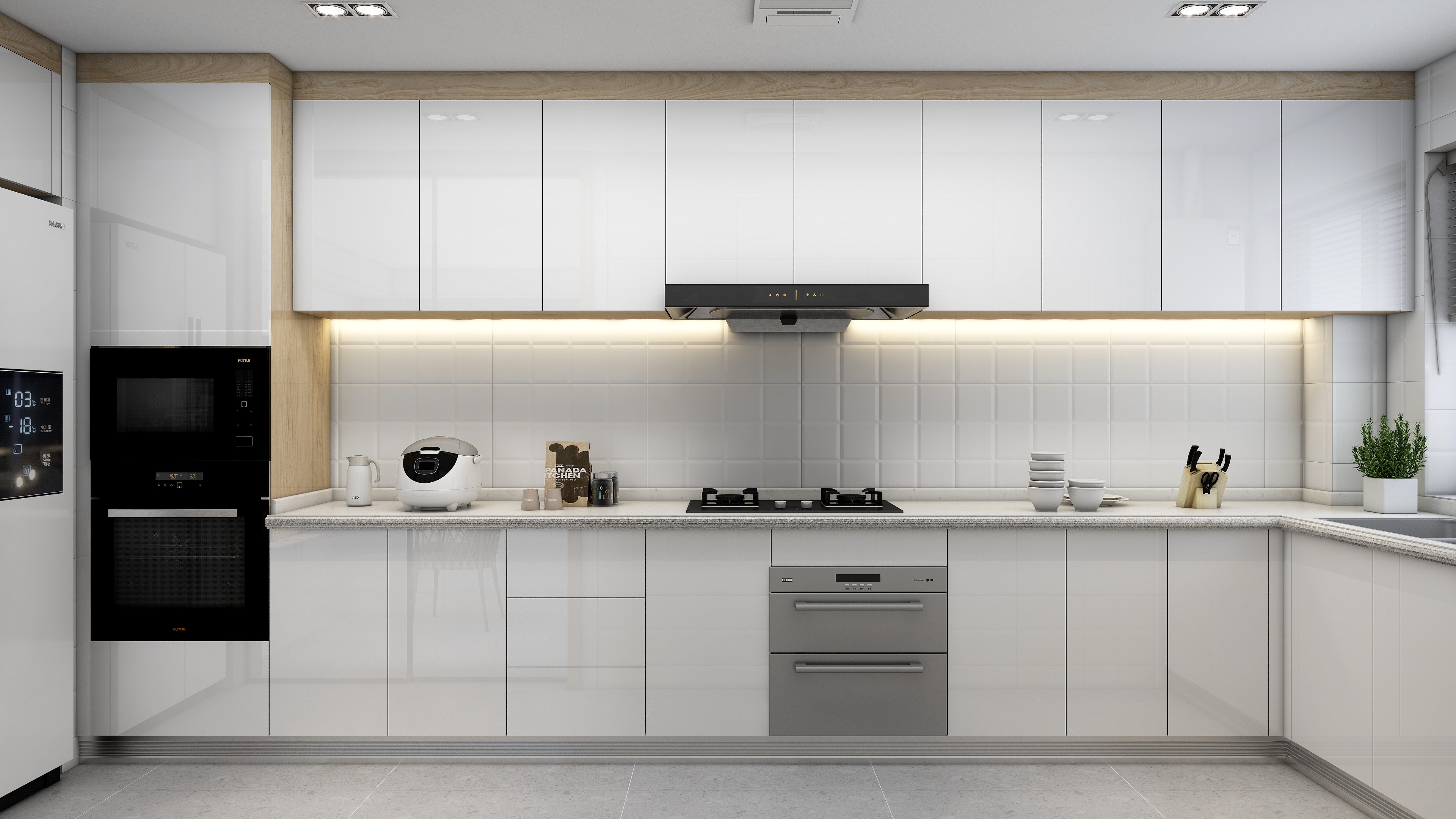 至简名设一钱春-【落差】80平北欧风两居室装修效果图