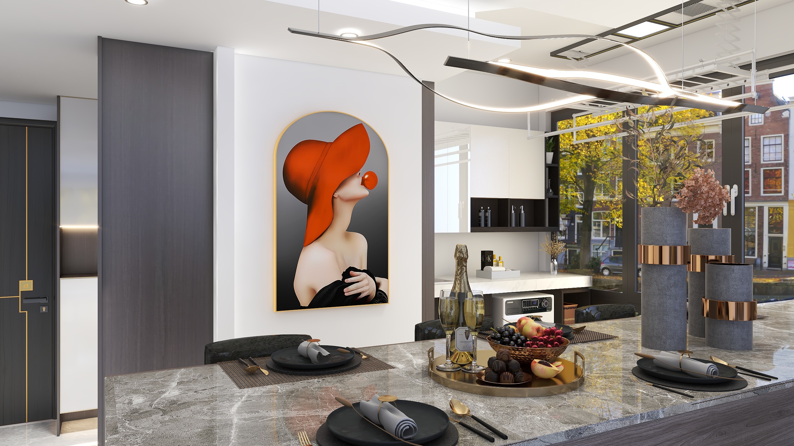 设计三七-现代轻奢主创-装修设计方案