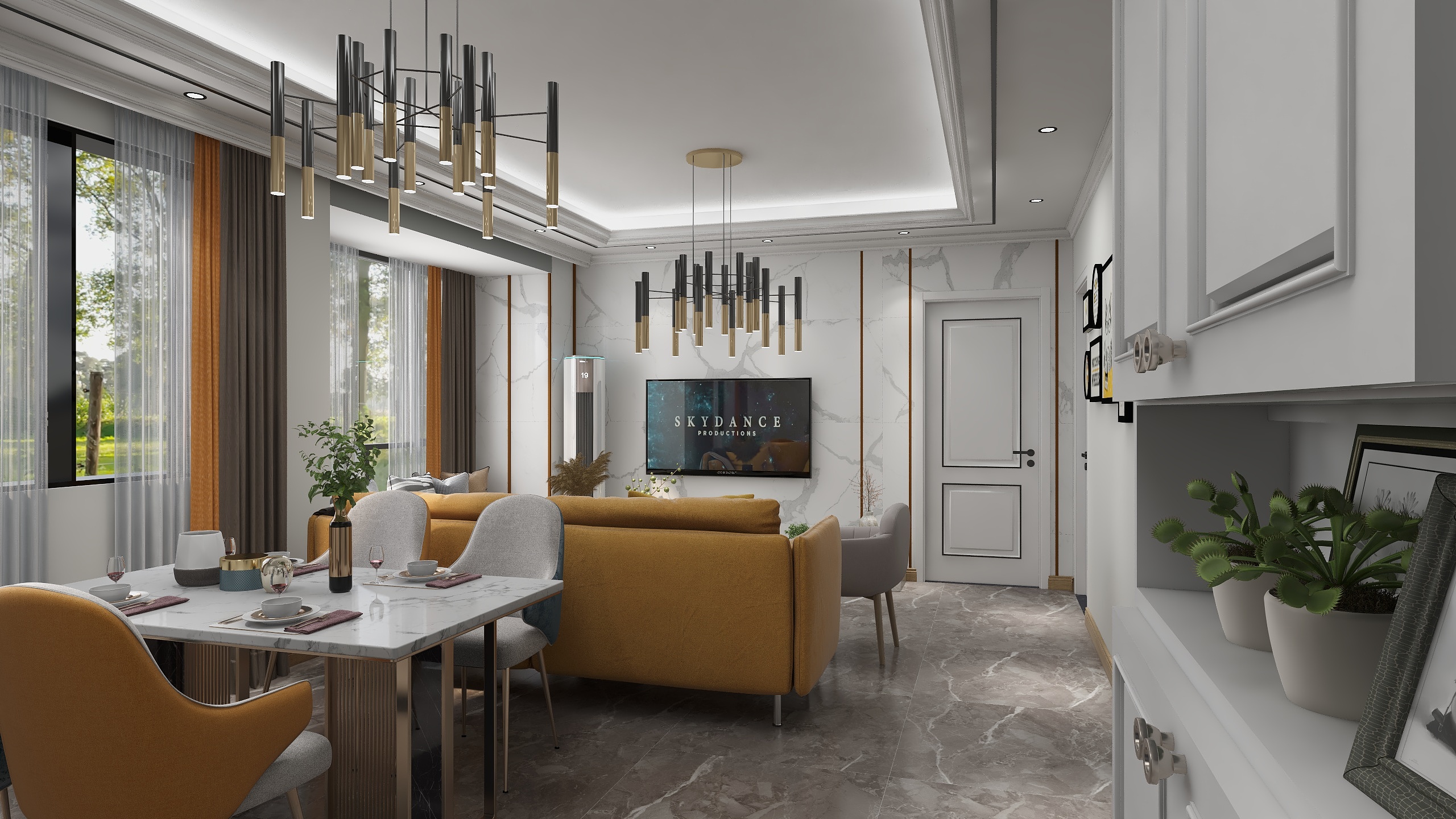 袁光林-锦丽花语唐哥-装修设计方案