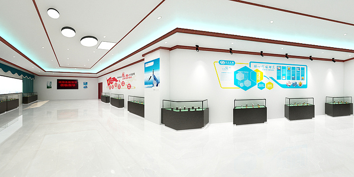 A虹橙广告(橙子:tangerine: )-展厅-装修设计方案