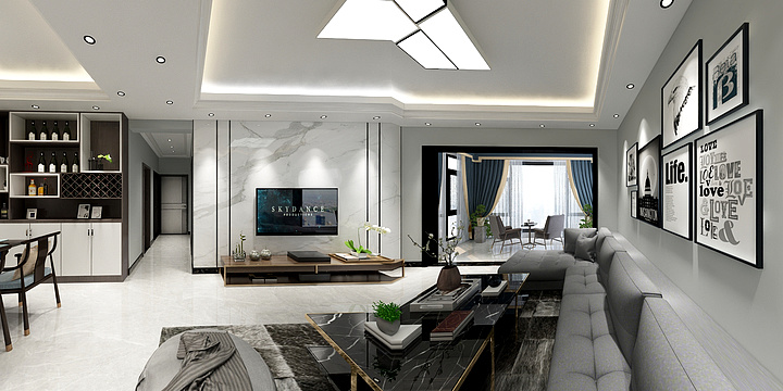 贵州代代装饰工程有限公司-汇悦湾4-2401-装修设计方案