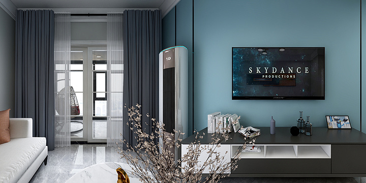 小萌龙Design-60平温馨雅居-装修设计方案