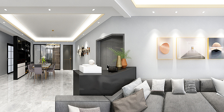 乐家精工I陈晓坤-公园里19-2-704-装修设计方案