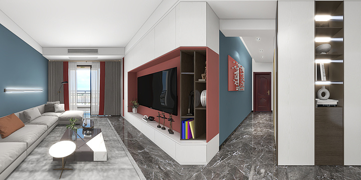 杨七泡泡-海玥府现代简约风--大木源出品-装修设计方案