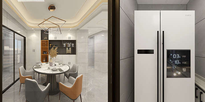 初禾空間設計-蓝湾半岛9#301室-装修设计方案