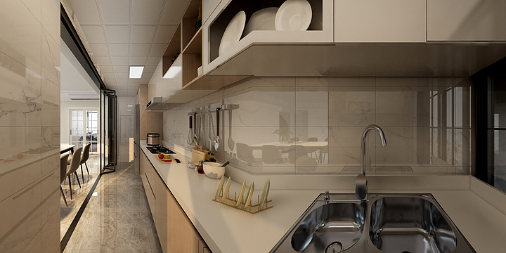 鑫逸装饰周小凤-青云台原木风修改3-装修设计方案