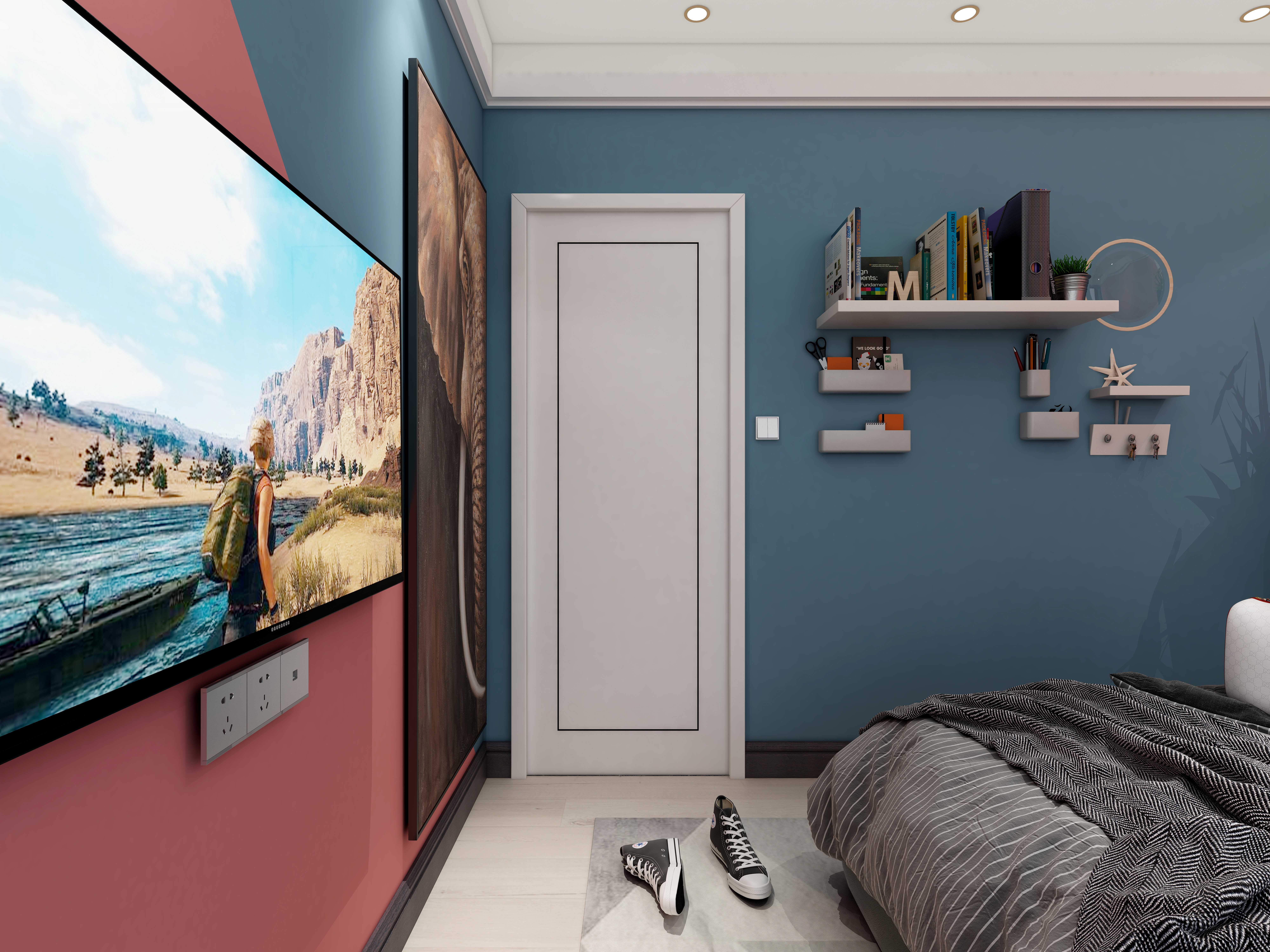 中山天圆空间设计-北欧-装修设计方案