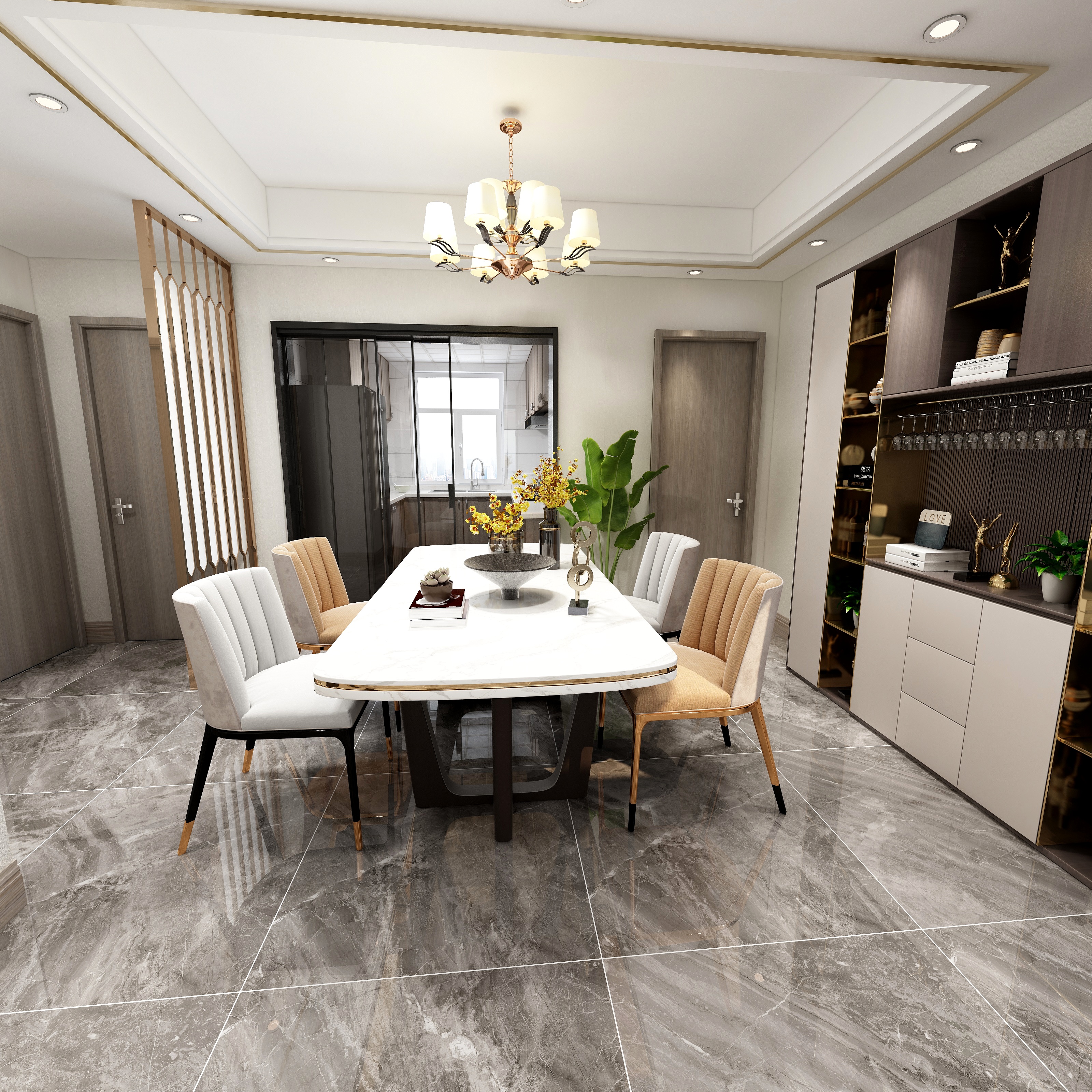 菜菜Design-泰和苑7#406-装修设计方案