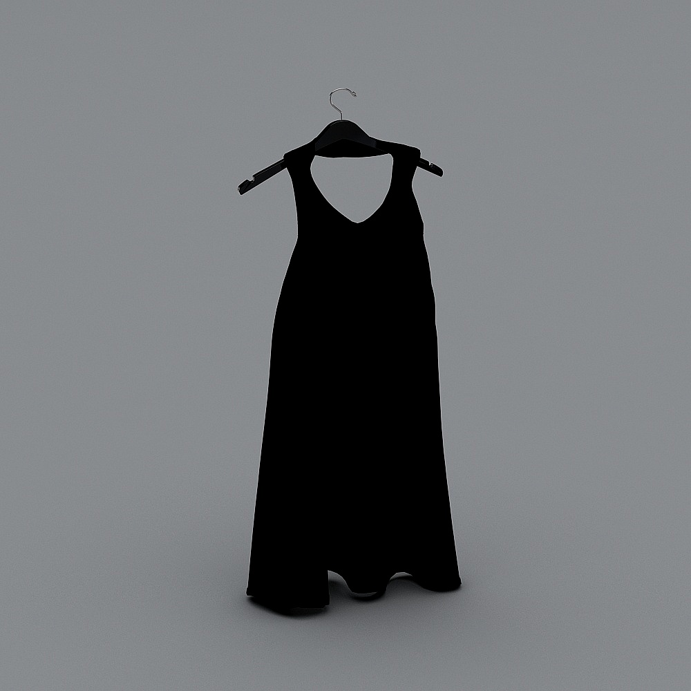 现代衣服-5-裙子3D模型