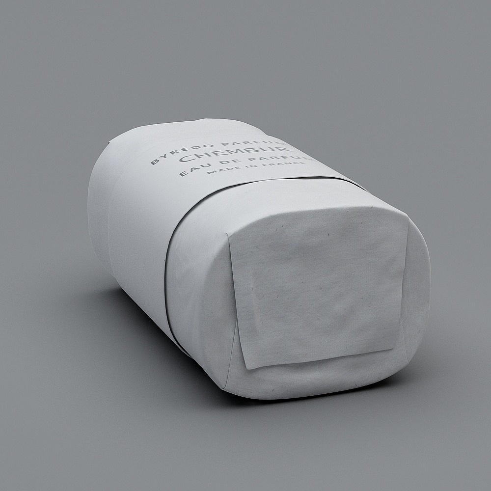 现代洗护用品-毛巾3D模型