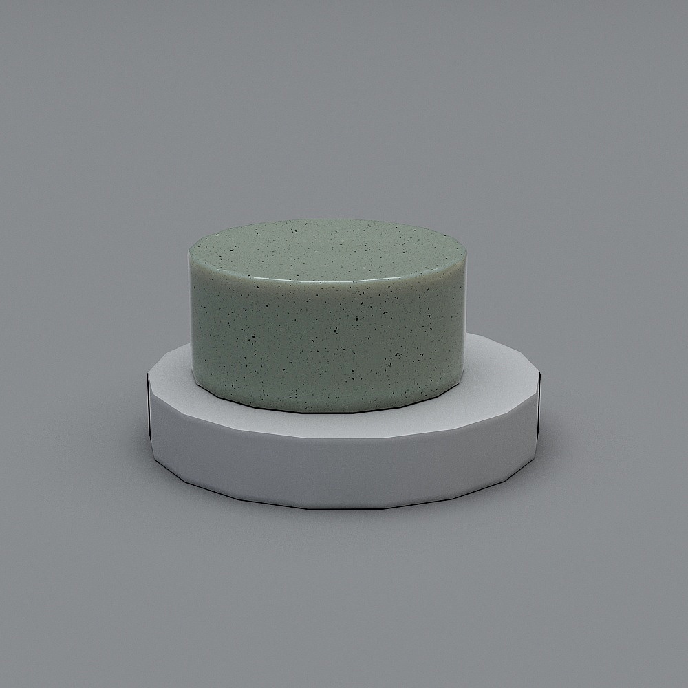 现代香皂3D模型