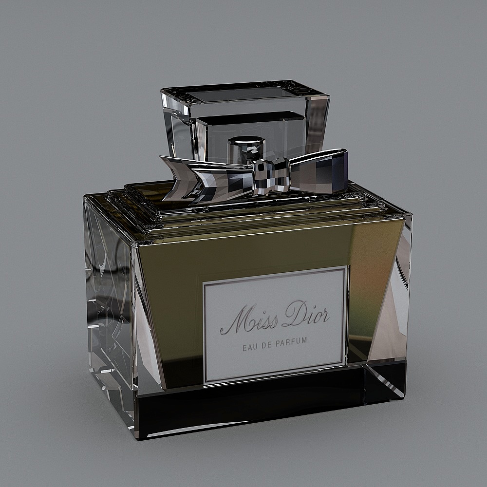 现代化妆品-4-香水-33D模型