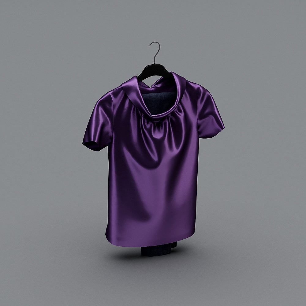 现代衣服-16-女士套装3D模型