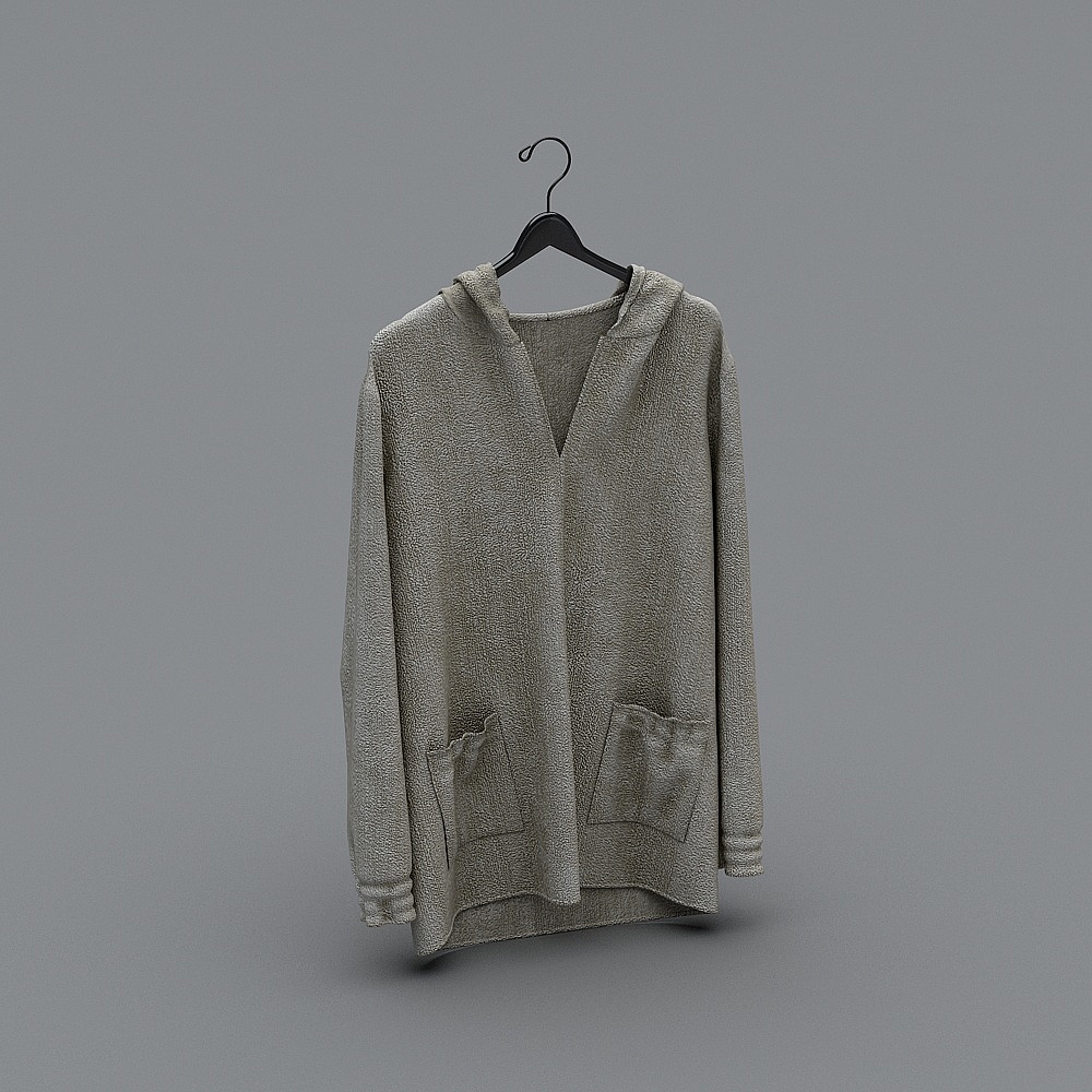 现代衣服-15-外套3D模型