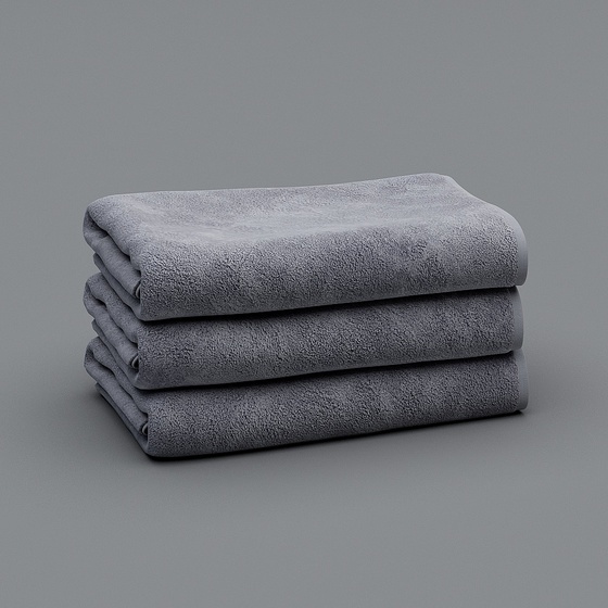Modern Towel,Gray