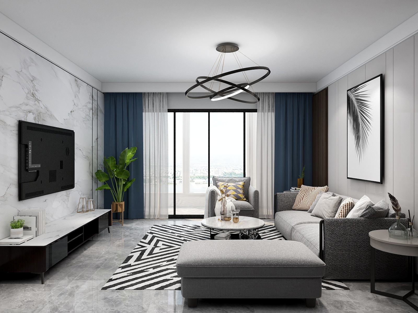 春。-国旺花园6-2-3005-装修设计方案