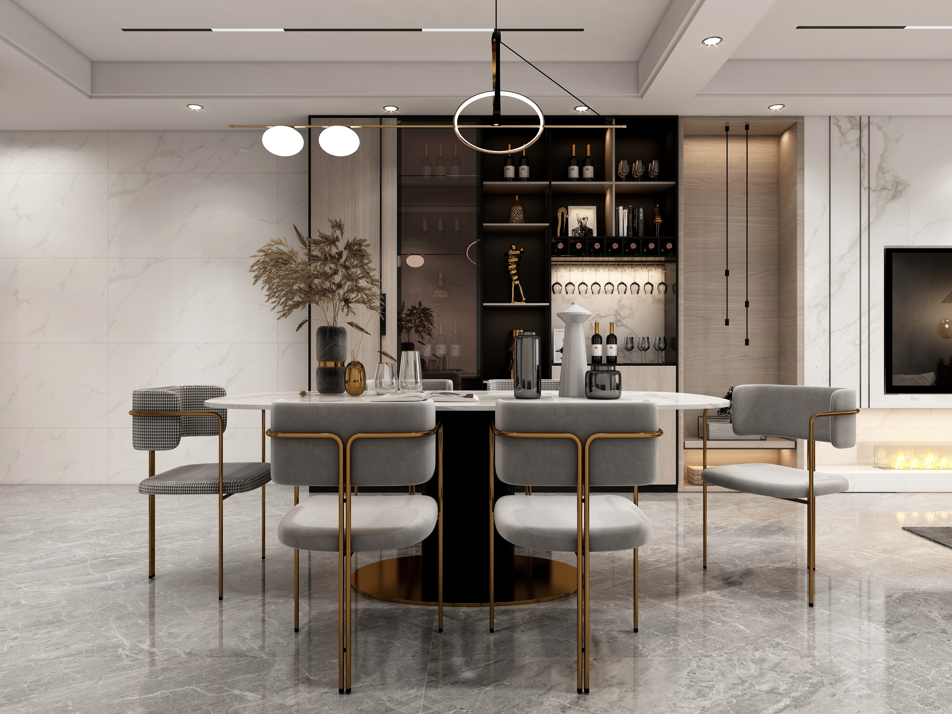 手中砂-现代简约-装修设计方案