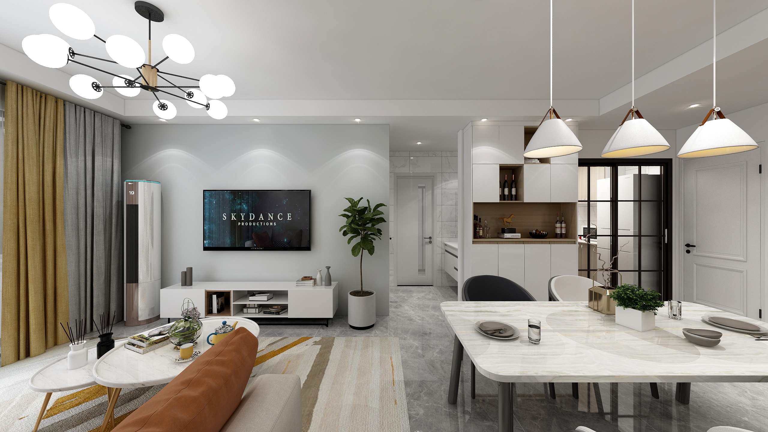 禧居敏敏-玖零空间设计-39-104-装修设计方案