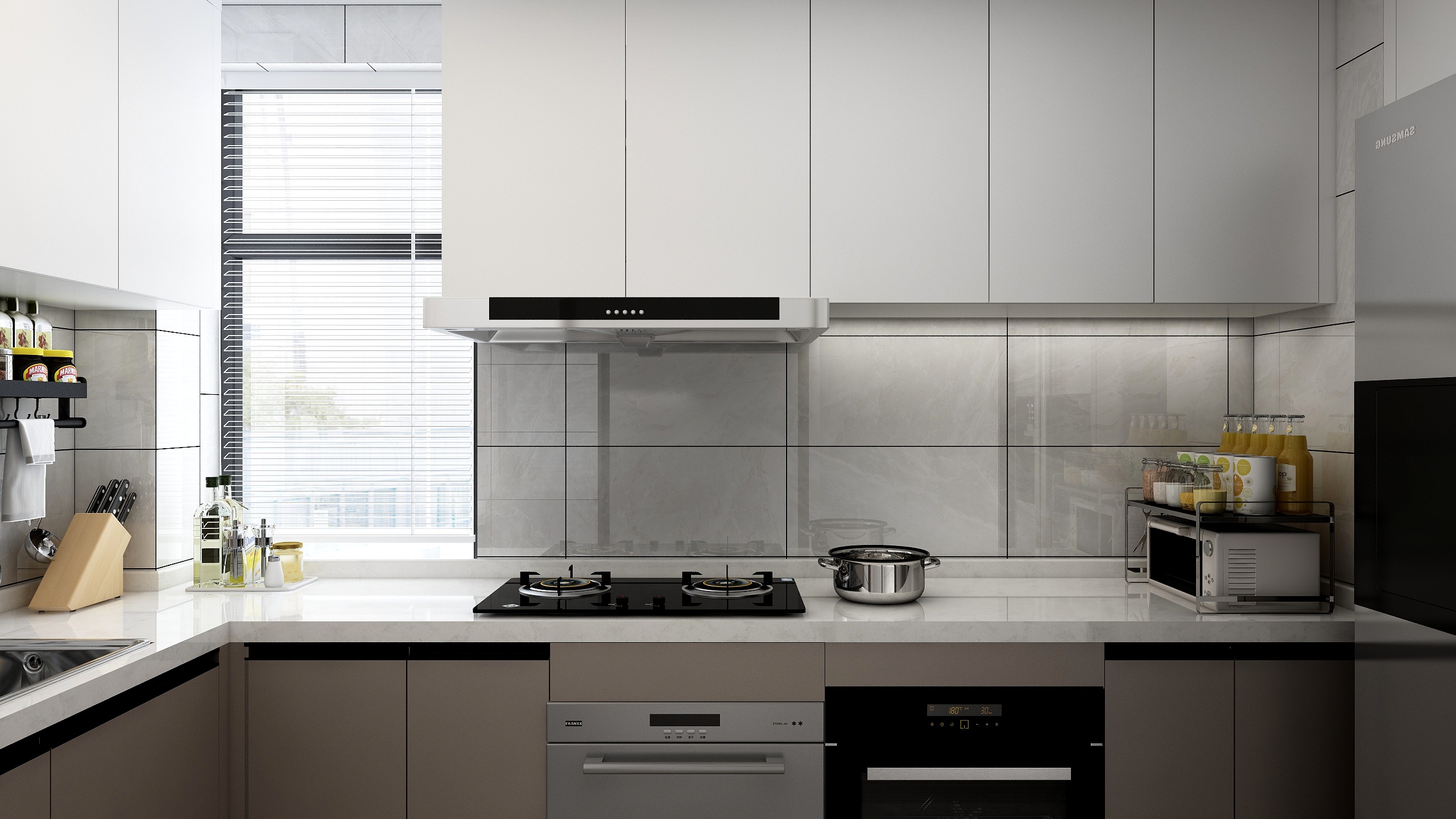 麦田设计工作室-现代轻奢---小时代装修效果图