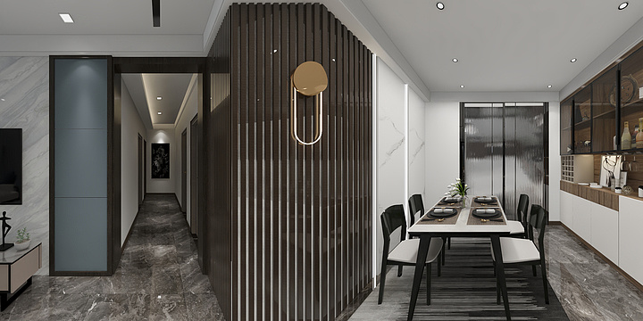 Calm down？-瀚城1981一期-隐隐约约-装修设计方案