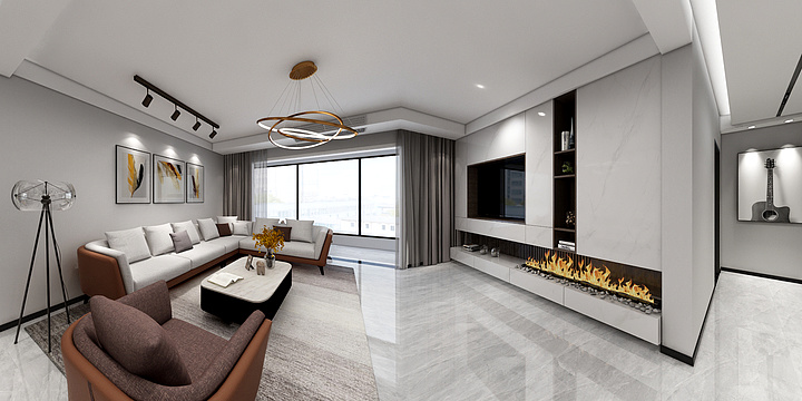 设计师jyfK-客餐厅-装修设计方案