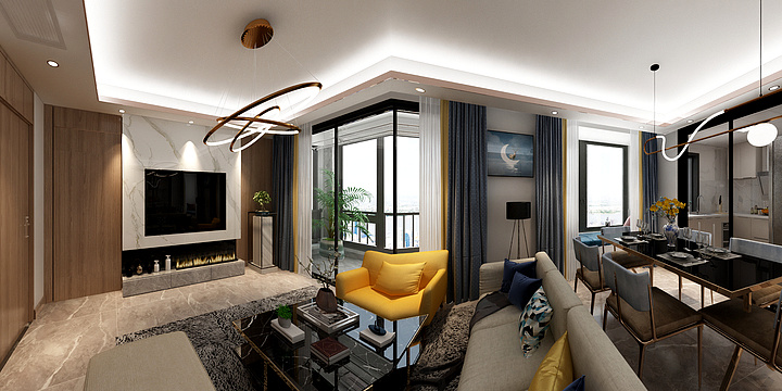 装饰设计-阿涛-东关珺府-装修设计方案