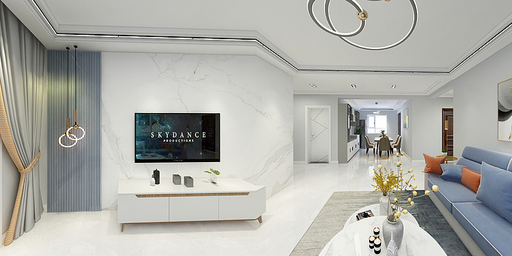 景尚-尚亿家居-太阳城96-2-401-装修设计方案