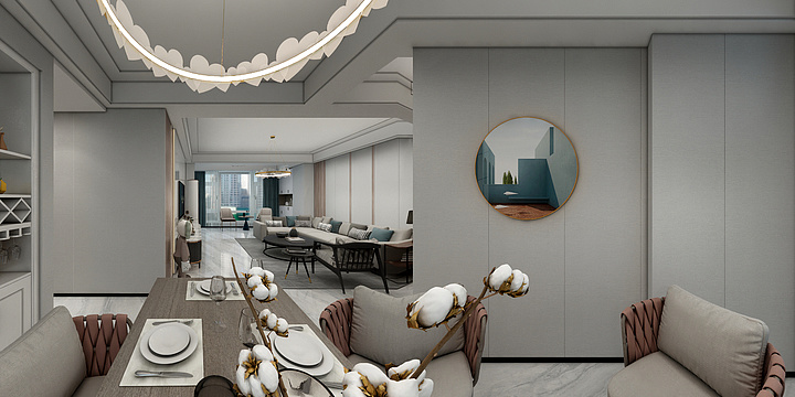 賴先森-中央公园-现代-装修设计方案