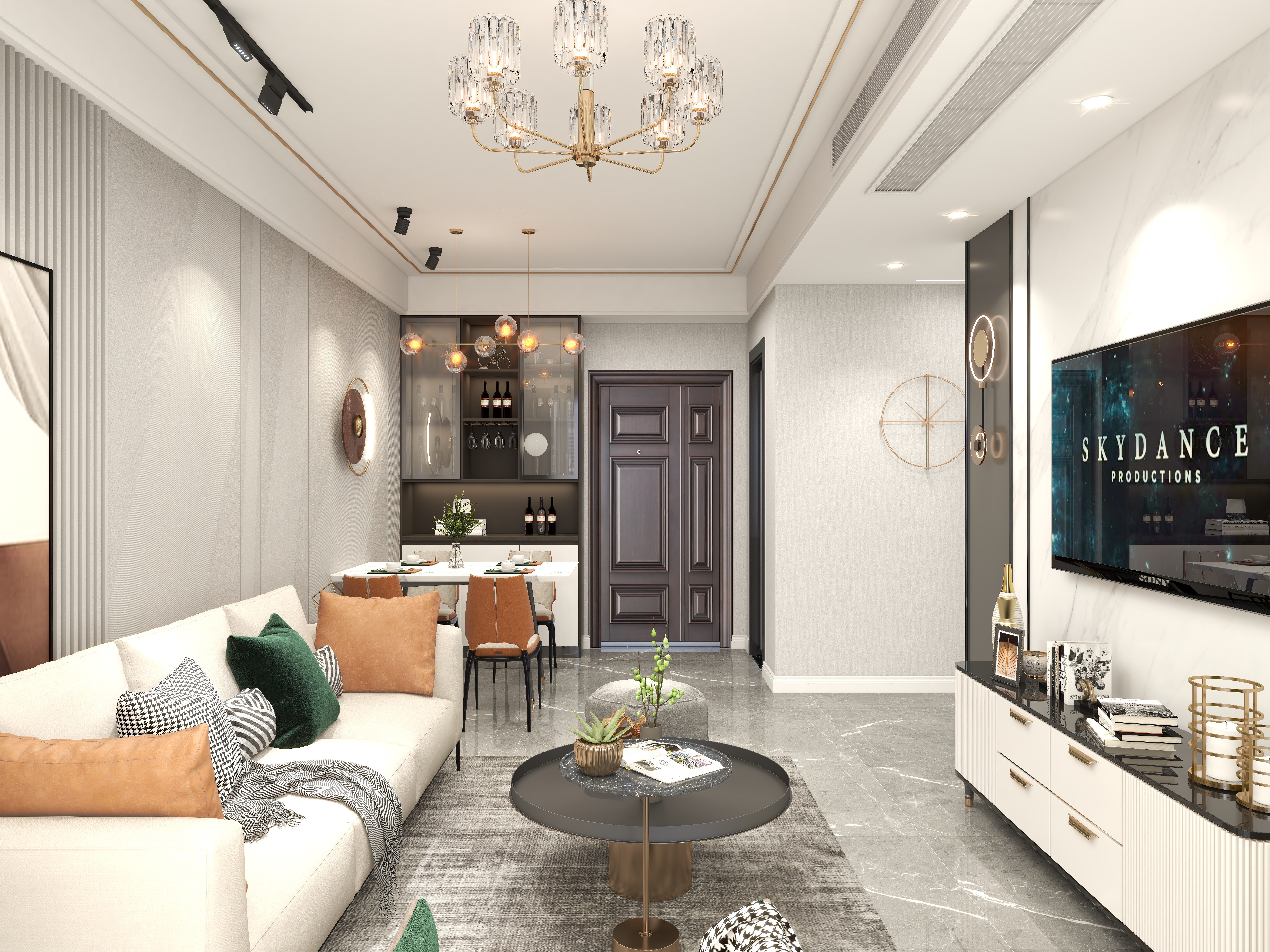 柳宇-【暖心归属】现代轻奢-北京院子88-装修设计方案