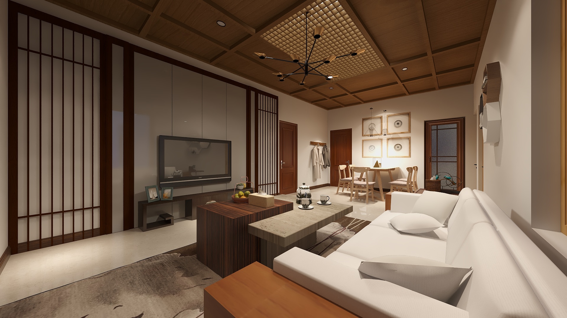 177****2551ydpC-日式风格装修效果图