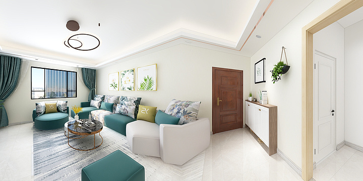 河北盐山yU-盛世佳苑韩女士-装修设计方案