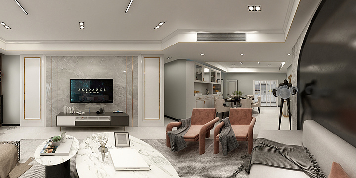 胖微微-软装专业作业户型-装修设计方案