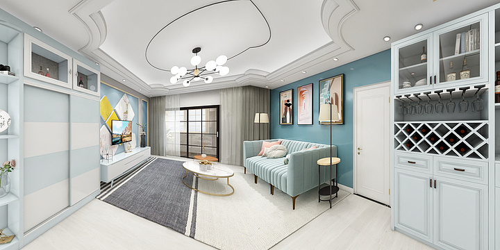 慧眼无敌-渲染灯光高级证书作业-装修设计方案