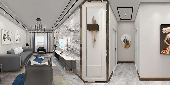 刘勇0101-哈尔滨中海文昌公馆-装修设计方案