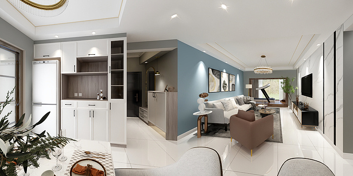 趑趄-碧桂园-镜湖春色638-1-2203101平方-装修设计方案