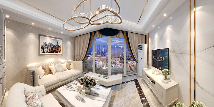 靓家居丨靑杨Design-奥园B座5栋2305-装修设计方案