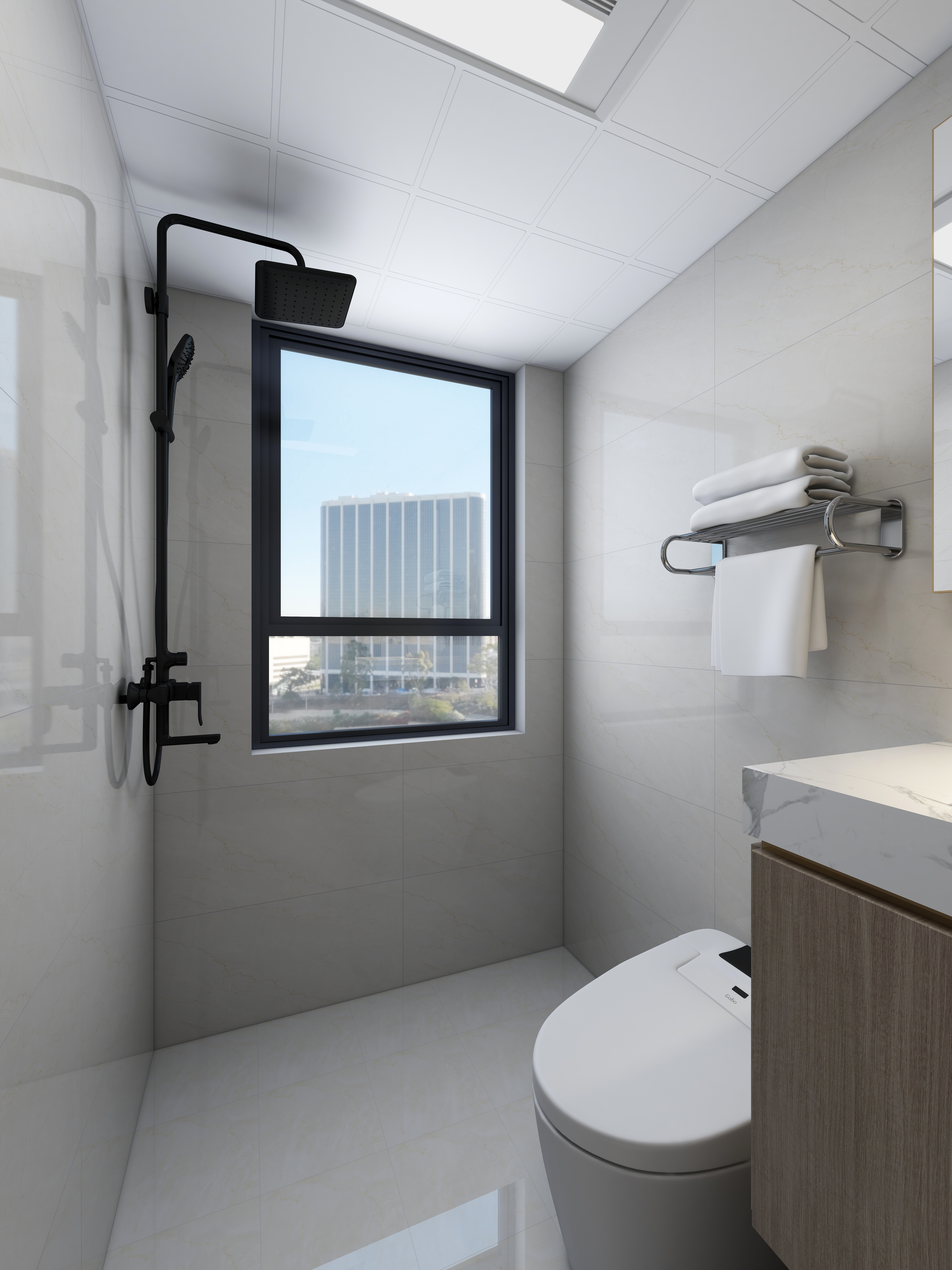 全案设计师罗丹-万科金域缇香122平方精装房改造现代风格装修效果图