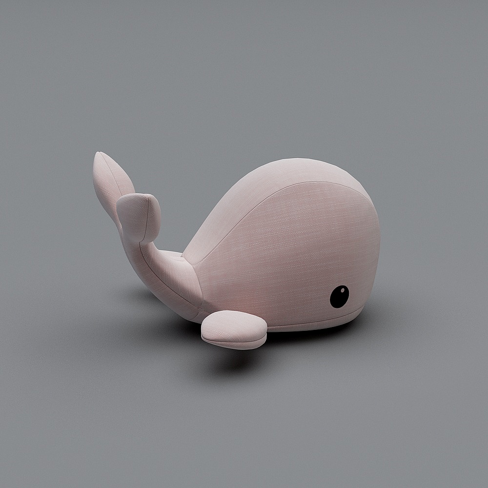 现代幼儿园教室-装饰玩具3D模型