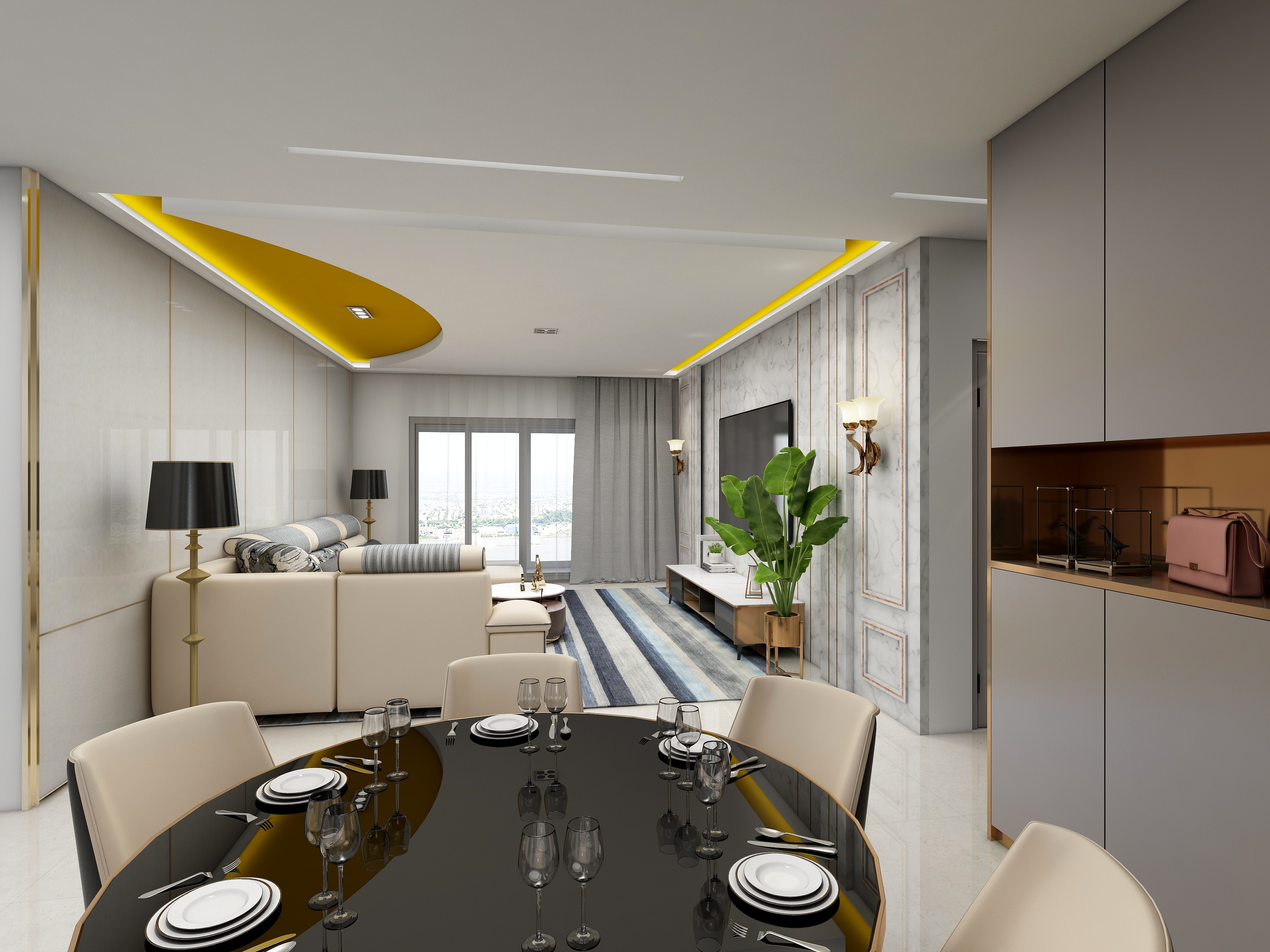 慧眼无敌-软装专业作业户型-装修设计方案