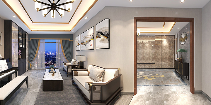 中山店-叶梽衡-凯茵傲云峰-雷小姐-装修设计方案