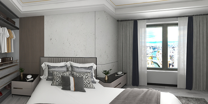 酒酿小袁子i-北欧效果图-装修设计方案