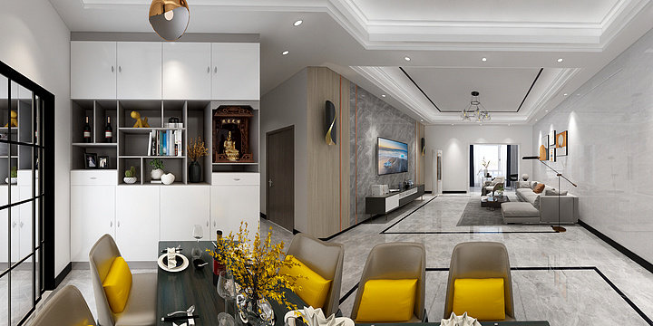 亿家欢装饰-建发.御景湾-装修设计方案