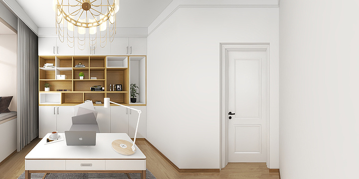 马克设计装饰-石油基地9区27栋3单元402-装修设计方案