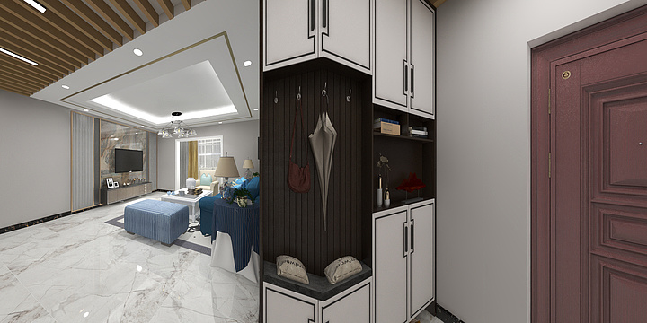 我是杨洋洋-120平米一卫-装修设计方案