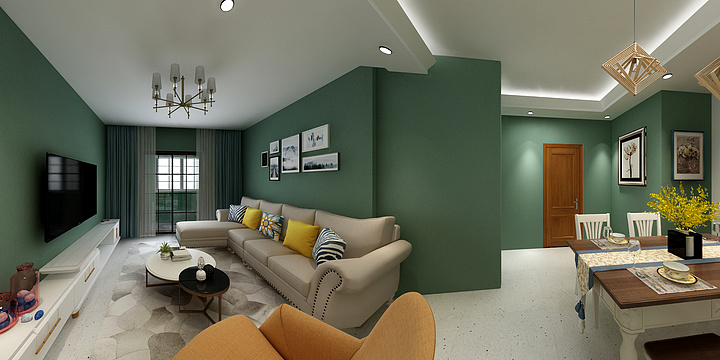 段段冉冉冉-卓越蔚蓝群岛-装修设计方案