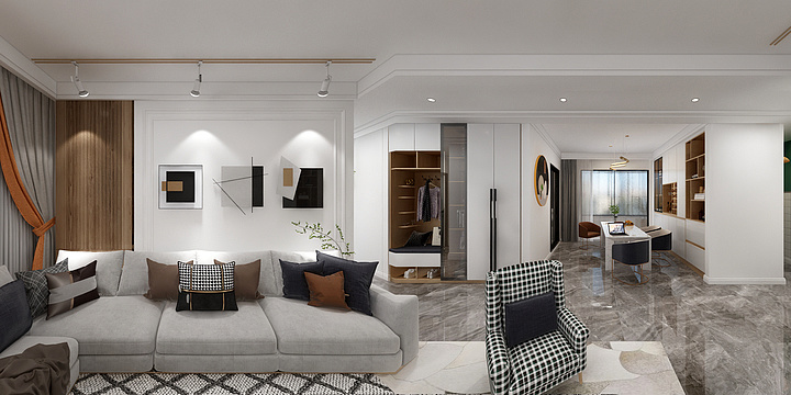 繁花设计-瑞和180-装修设计方案