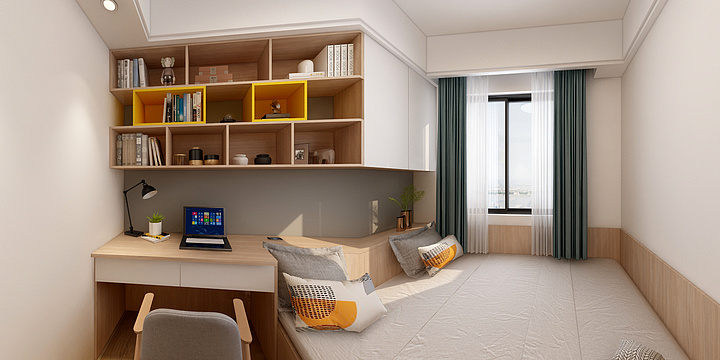 好来屋定制-世贸海上世界月亮湾12#1705-装修设计方案